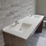 Plan double vasque