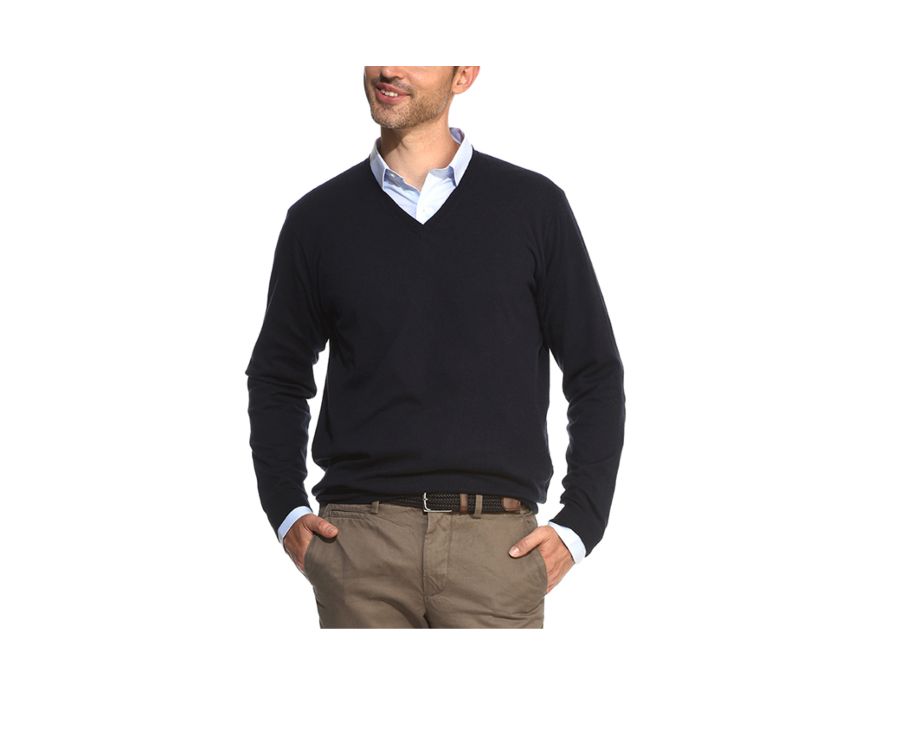 PULL FIN HOMME COTON PIMA