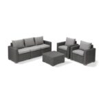 Salon de jardin CALIFORNIA Gris