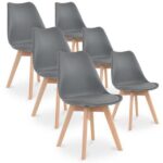 CATHERINA Lot de 6 chaises