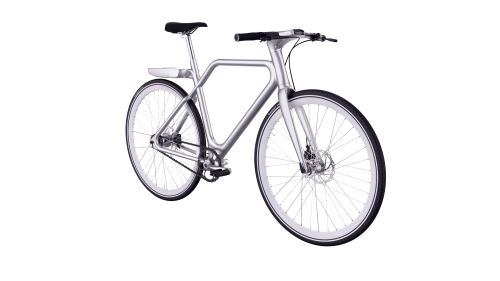 Vélo à assistance électrique Argent