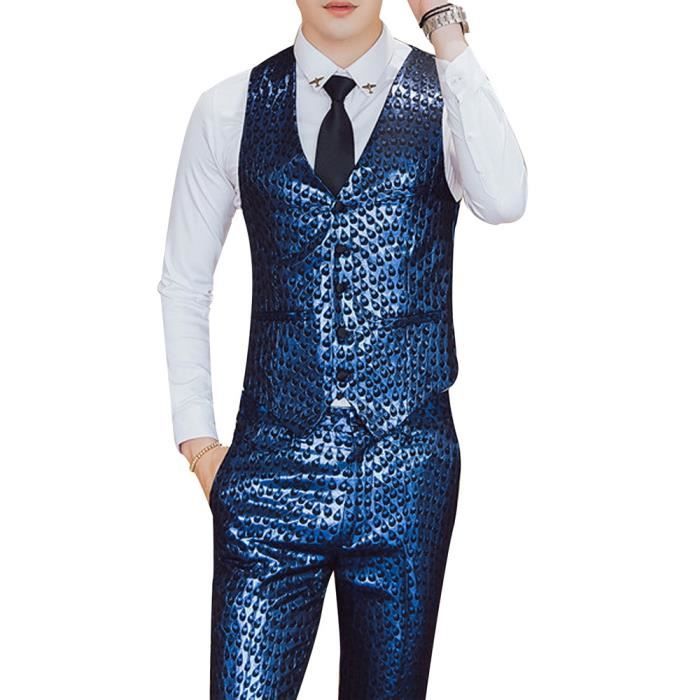Costume Homme 3 pièces en jacquard - Image 3